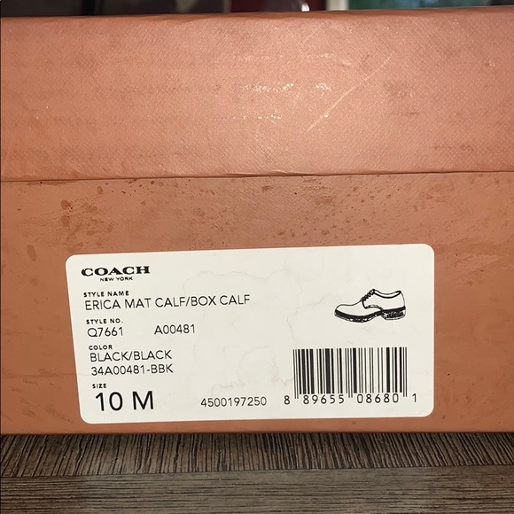 Erika Oxford Coach shoes